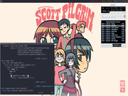 Tiling window manager Arch Linux Nostalgico